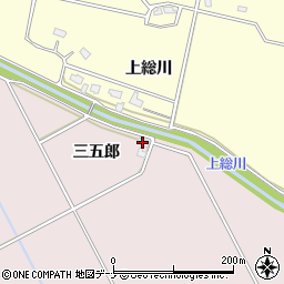 秋田県大仙市藤木三五郎周辺の地図