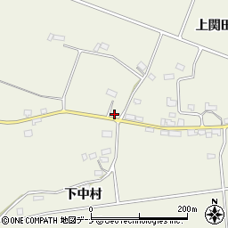 秋田県仙北郡美郷町六郷東根上関田18周辺の地図