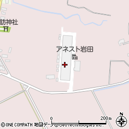 秋田岩田塗装機労働組合周辺の地図