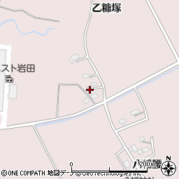 秋田県大仙市藤木下野中2周辺の地図
