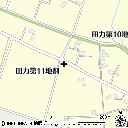 岩手県花巻市田力第１１地割周辺の地図