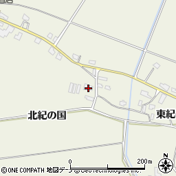 秋田県仙北郡美郷町六郷東根北紀の国43周辺の地図