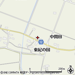 秋田県仙北郡美郷町六郷東根東紀の国周辺の地図