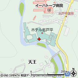 ホテル志戸平周辺の地図