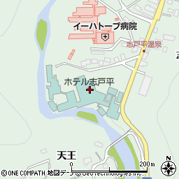 湯の杜ホテル志戸平周辺の地図