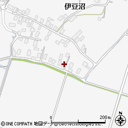 秋田県大仙市内小友宮林105周辺の地図