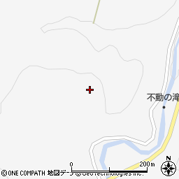秋田県大仙市南外新右エ門沢周辺の地図