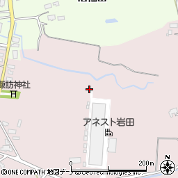 秋田県大仙市藤木下野中周辺の地図