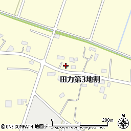 岩手県花巻市田力第３地割周辺の地図