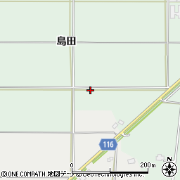 秋田県仙北郡美郷町六郷川内池周辺の地図