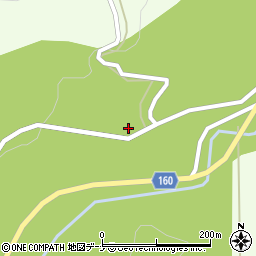 岩手県遠野市附馬牛町東禅寺１６地割154周辺の地図