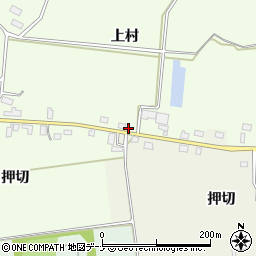 秋田県仙北郡美郷町野中上村周辺の地図