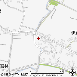 秋田県大仙市内小友宮林84周辺の地図
