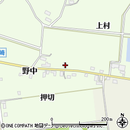秋田県仙北郡美郷町野中上村49周辺の地図