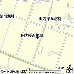 岩手県花巻市田力第５地割周辺の地図