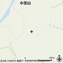 秋田県由利本荘市小栗山小田野18周辺の地図