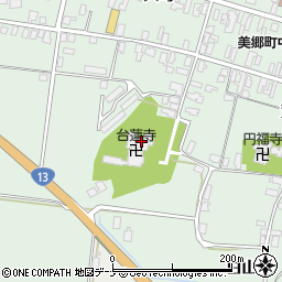 台蓮寺周辺の地図