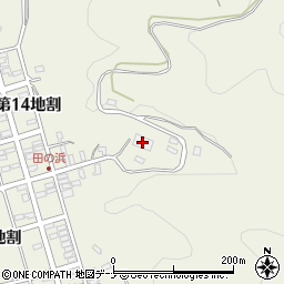 山田町役場　田の浜コミュニティセンター周辺の地図