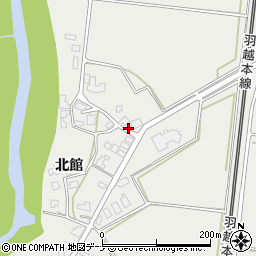 秋田県由利本荘市内越新漆畑36周辺の地図