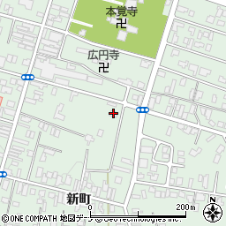 秋田県七滝土地改良区周辺の地図