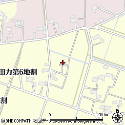 岩手県花巻市田力第６地割周辺の地図