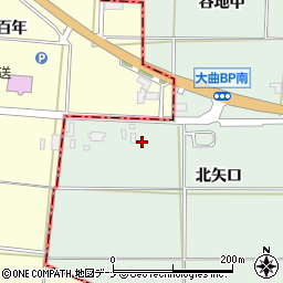 秋田県美郷町（仙北郡）六郷（北矢口）周辺の地図