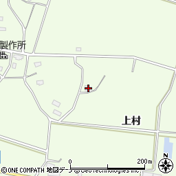 秋田県仙北郡美郷町野中上村16周辺の地図