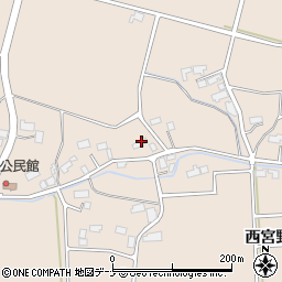 岩手県花巻市西宮野目第３地割周辺の地図