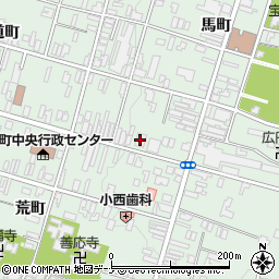 秋田銀行美郷支店周辺の地図