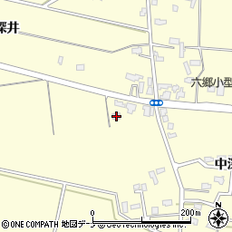 秋田県大仙市下深井高田149周辺の地図