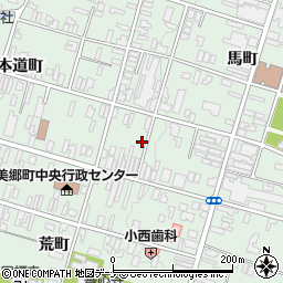 秋田県仙北郡美郷町六郷本道町79周辺の地図