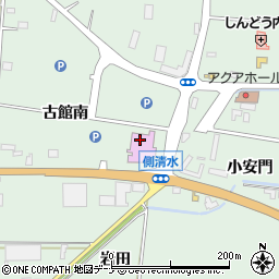 秋田県美郷町（仙北郡）六郷（古館南）周辺の地図