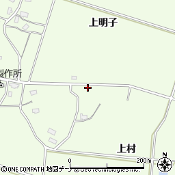 秋田県仙北郡美郷町野中上村175周辺の地図
