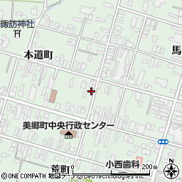 秋田県仙北郡美郷町六郷本道町88周辺の地図