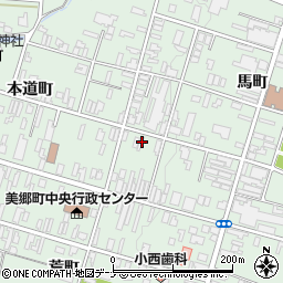 秋田県仙北郡美郷町六郷本道町83周辺の地図