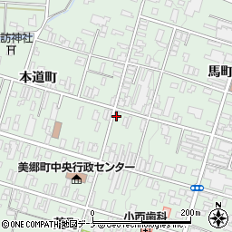 秋田県仙北郡美郷町六郷本道町87周辺の地図