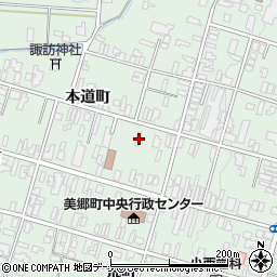 秋田県仙北郡美郷町六郷本道町95周辺の地図