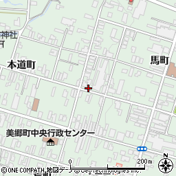 秋田県仙北郡美郷町六郷本道町53周辺の地図