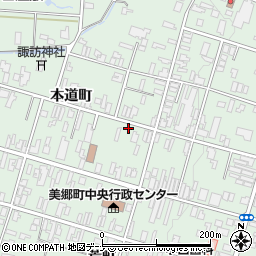 秋田県仙北郡美郷町六郷本道町93周辺の地図