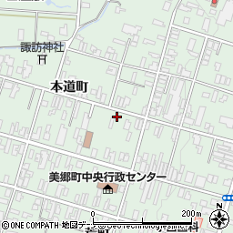 秋田県仙北郡美郷町六郷本道町94周辺の地図