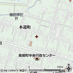 秋田県仙北郡美郷町六郷本道町97周辺の地図