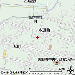 秋田県仙北郡美郷町六郷本道町113周辺の地図