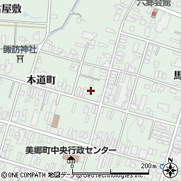 秋田県仙北郡美郷町六郷本道町46周辺の地図