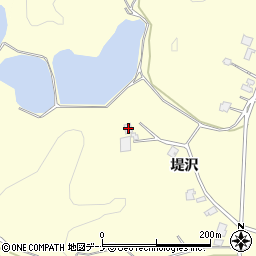 秋田県由利本荘市内黒瀬堤沢35周辺の地図