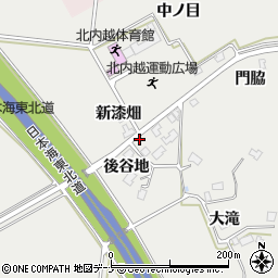 秋田県由利本荘市内越中ノ目175周辺の地図