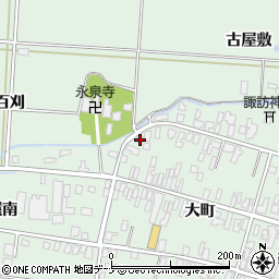 秋田県仙北郡美郷町六郷本道町133周辺の地図