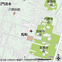 北都銀行美郷支店周辺の地図