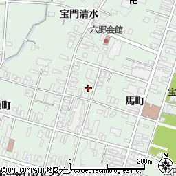 秋田県仙北郡美郷町六郷本道町58周辺の地図