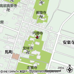 円勝寺周辺の地図