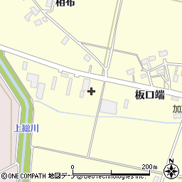 秋田県大仙市下深井（板口端）周辺の地図